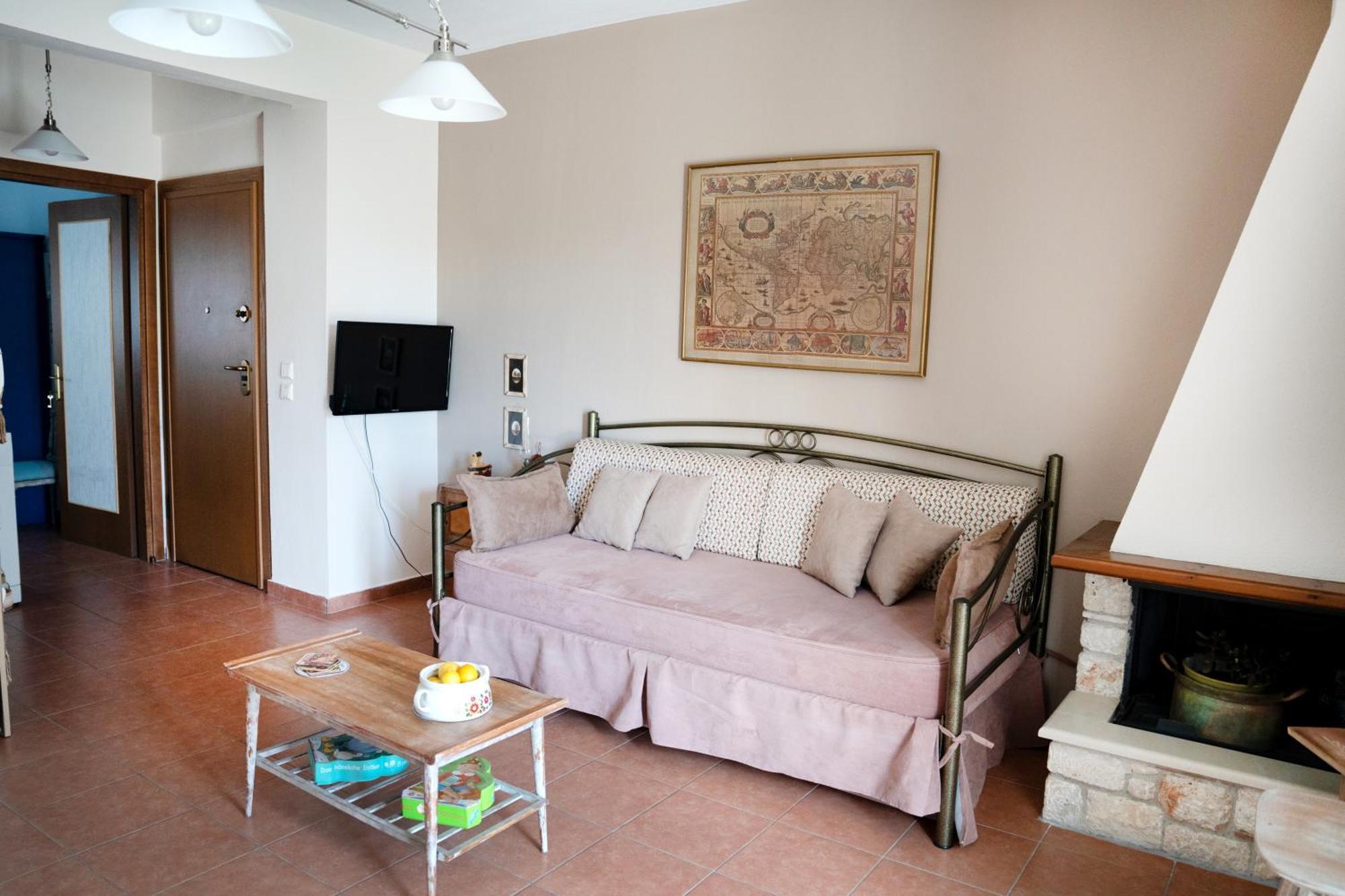 Artistic 1 Apartment Afytos Ngoại thất bức ảnh