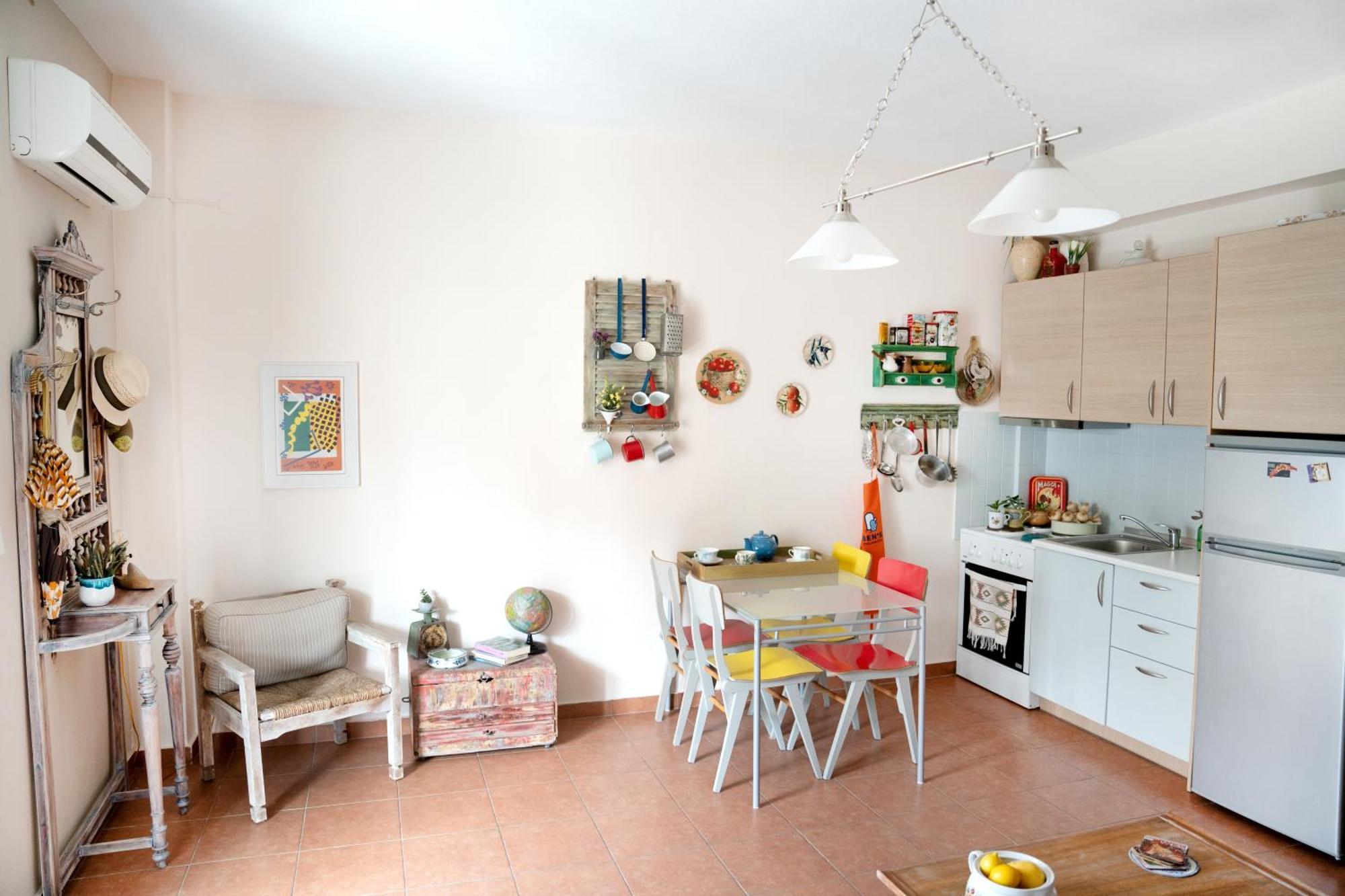 Artistic 1 Apartment Afytos Ngoại thất bức ảnh