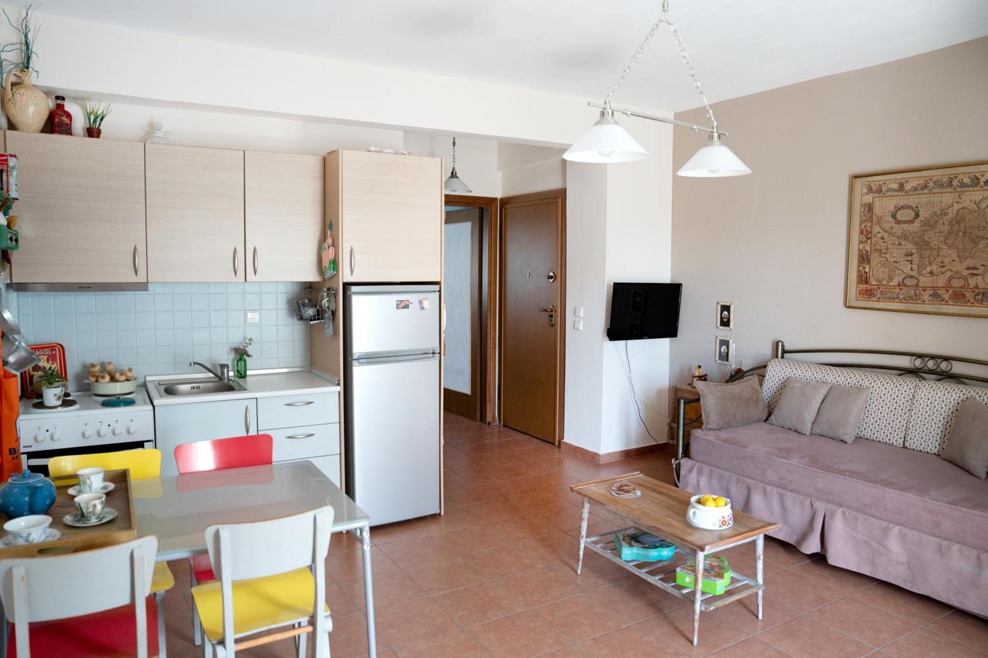 Artistic 1 Apartment Afytos Ngoại thất bức ảnh