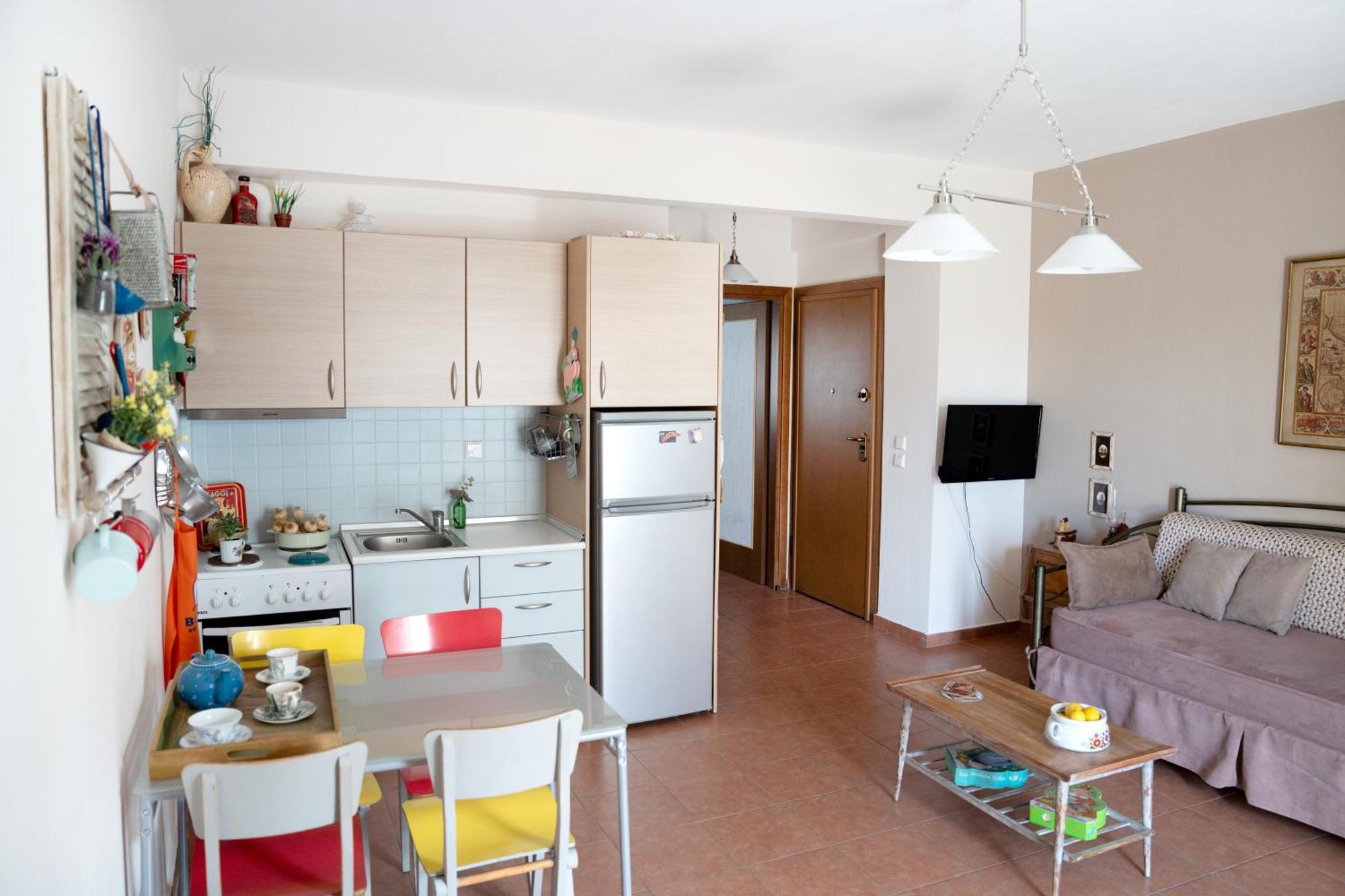 Artistic 1 Apartment Afytos Ngoại thất bức ảnh
